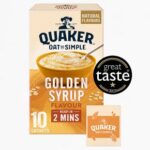 Quaker Oat So Simple Golden Syrup Porridge Sachets 360g