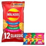 Walkers Classic Variety Multipack Crisps 12 Pack