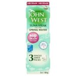 John West No Drain Tuna Steak in Spring Water