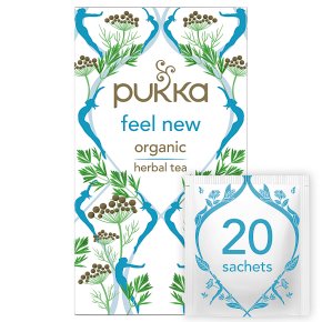 Pukka Feel New 20 Herbal Tea Sachets