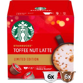 Starbucks Dolce Gusto Toffee Nut Latte 6+6s