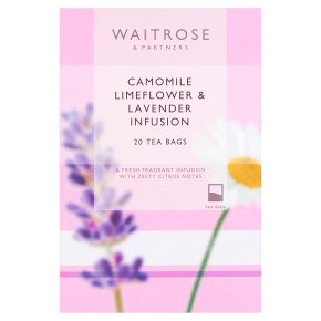 Waitrose Camomile Limeflower, Lavender Infusion 20 Tea Bags