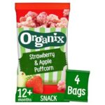Organix Strawberry & Apple Puffcorn