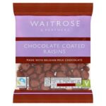 Waitrose Chocolate Coated Raisins 135g