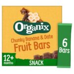 Organix Banana & Date Fruit Snack Bar