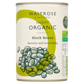 Waitrose Duchy Organic Black Beans in Water