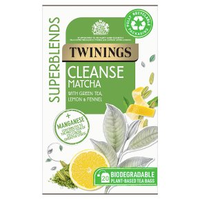 Twinings Superblends Cleanse Matcha Tea Bags 20s