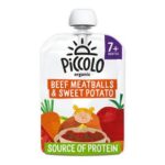 Piccolo Sweet Potato & Beef Meatballs