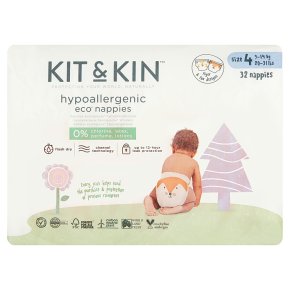 Kit & Kin Eco Nappies Size 4