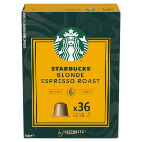 Starbucks Nespresso Blonde Espresso Roast Capsules