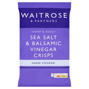 Waitrose Sea Salt & Balsamic Vinegar Crisps