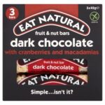 Eat Natural bars with cranberries and macadamias