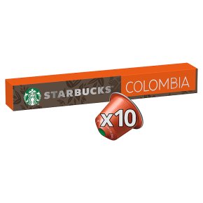 Starbucks Colombia by Nespresso Coffee Pods 10s