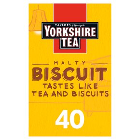 Taylors of Harrogate Yorkshire Tea Malty Biscuit 40 Tea Bags