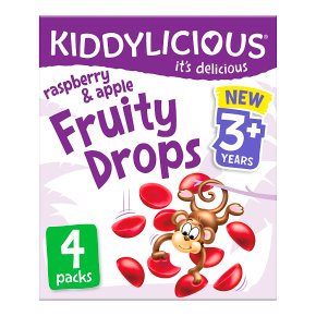Kiddylicious Fruity Drops Raspberry
