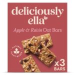 Deliciously Ella Gluten Free & Vegan Apple, Raisin Oat Bars