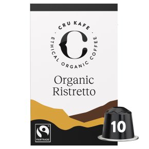 CRU Kafe Organic Ristretto Capsules 10s