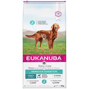 Eukanuba Daily Care Sensitive Digestion Dry Adult Dog Food Chicken 12kg