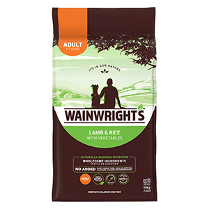 Wainwright's Complete Dry Adult Dog Food Lamb with Rice