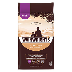 Wainwright's Dry Puppy Food Turkey with Rice