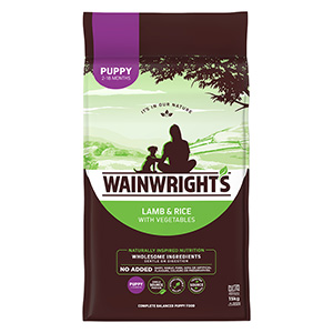 Wainwright's Dry Puppy Food Lamb with Rice