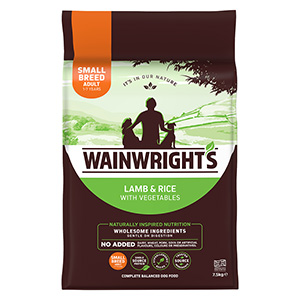 Wainwright's Small Breed Dry Adult Dog Food Lamb with Rice