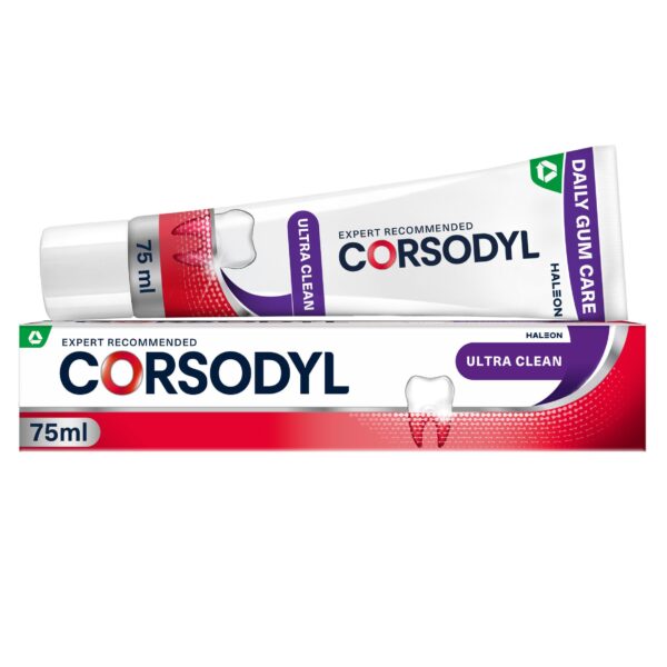Corsodyl Ultra Clean Toothpaste 75Ml