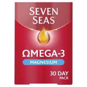 Seven Seas Omega 3 & Magnesium With Vitamin D 60 Pack