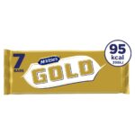 Mcvitie's Gold Biscuit Bars 7 Pack 124G