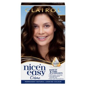 Clairol Nice ‘N Easy Dark Brown 4 Hair Dye
