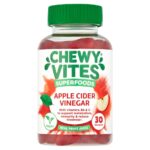 Chewy Vites Apple Cider Vinegar Fruit Gummies 30 Pack