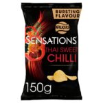Walkers Sensations Thai Sweet Chilli Sharing Bag Crisps 150g