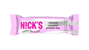 Nick's Protein bar almond caramel 12 x 50g
