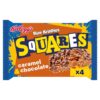 Kellogg's Rice Krispies Squares Curious Caramel & Chocolate Bars 4x36g