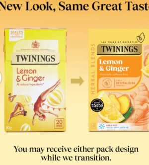 Twinings Spiced Ginger Fruit Tea Bags 20