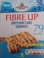 Crownfield Fibre Up Bars Assorted - Birthday Cake Squares