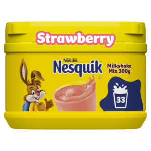 Nesquik Strawberry Milkshake Powder Tub 300g