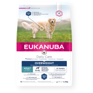 Eukanuba Daily Care Overweight Dry Adult Dog Food Chicken 2.3kg